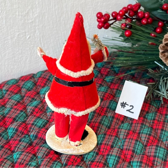 Vintage Japan Belsnickel Santa Claus Figurine- Standing on Base St. Nicholas #2 - Picture 10 of 16